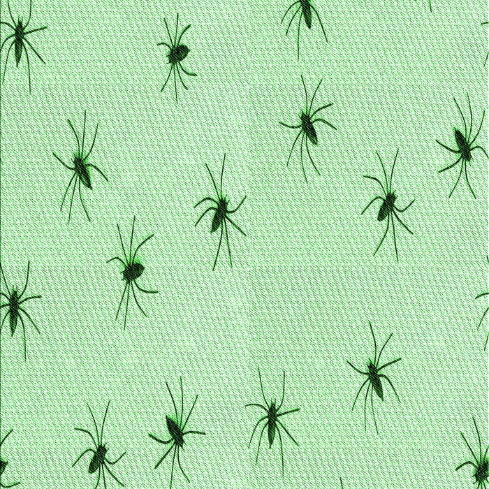 Patterned Mint Green Rug, pat211grn