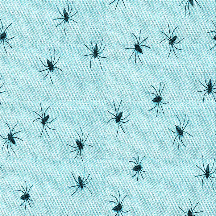 Round Patterned Diamond Blue Rug, pat211lblu