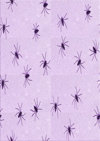 Machine Washable Transitional Bright Lilac Purple Rug, wshpat211pur