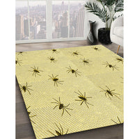 Patterned Yellow Rug, pat211yw