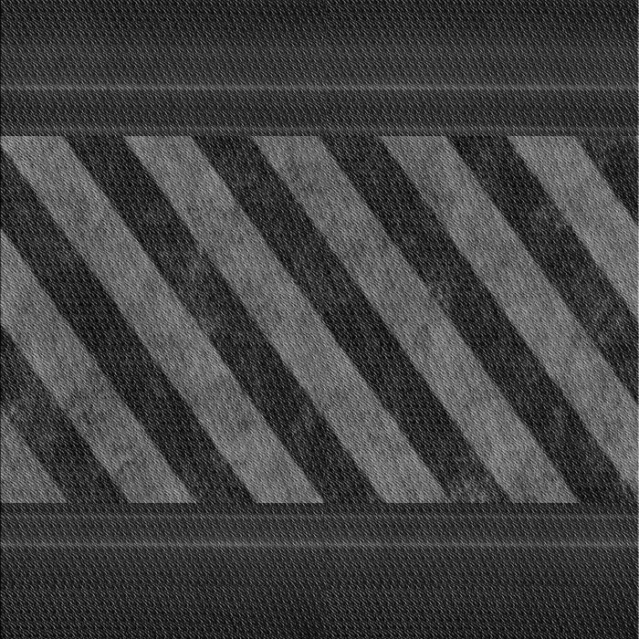 Patterned Carbon Gray Rug, pat2110gry