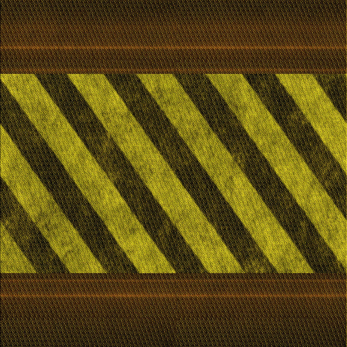 Machine Washable Transitional Dark Yellow Green Rug, wshpat2110yw