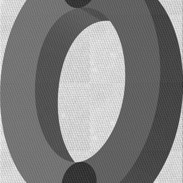 Patterned Silver Gray Rug, pat2111gry