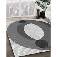 Patterned Silver Gray Rug, pat2111gry