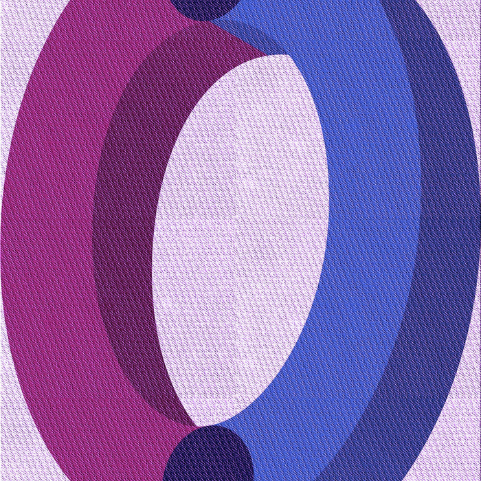 Machine Washable Transitional Bright Lilac Purple Rug, wshpat2111pur