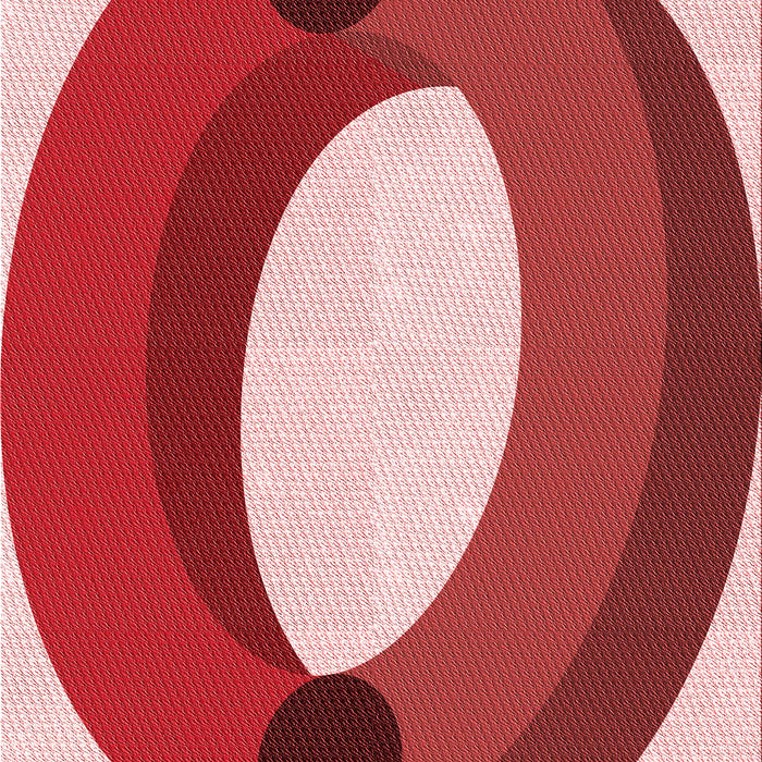 Patterned Light Coral Pink Rug, pat2111rd