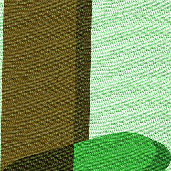 Patterned Pastel Green Rug, pat2112grn