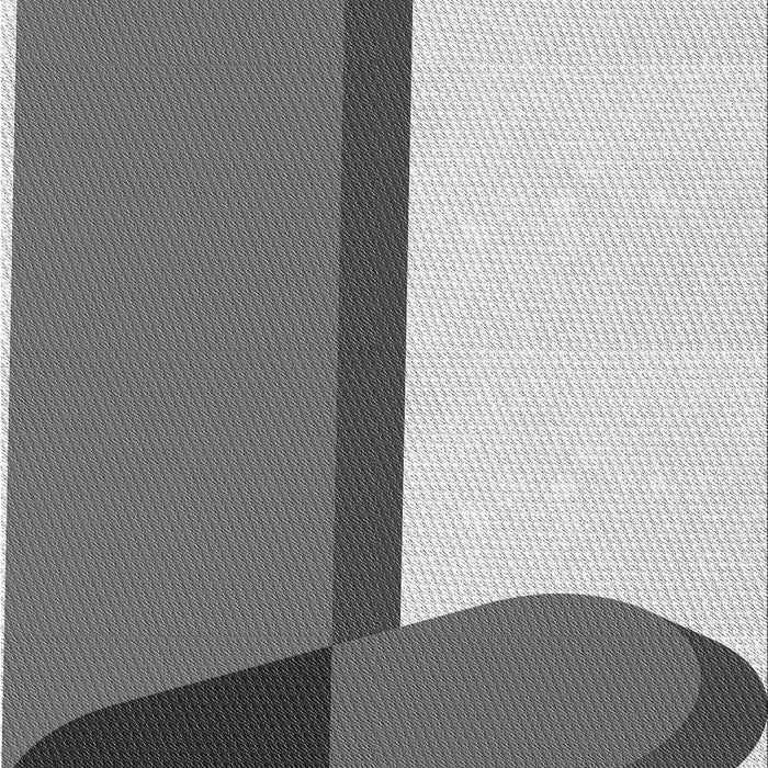 Patterned Platinum Silver Gray Rug, pat2112gry