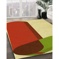 Patterned Red Rug, pat2112yw