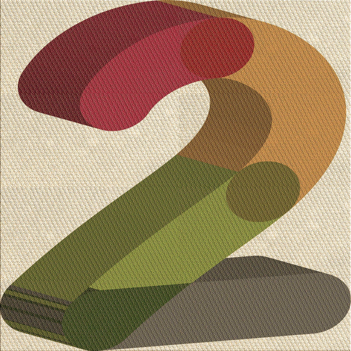 Round Patterned Saddle Brown Rug, pat2113brn