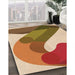 Machine Washable Transitional Mahogany Brown Rug in a Family Room, wshpat2113org