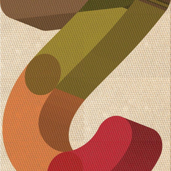 Machine Washable Transitional Mahogany Brown Rug, wshpat2113org