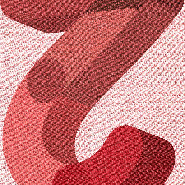 Machine Washable Transitional Light Coral Pink Rug, wshpat2113rd