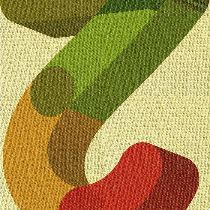 Patterned Mahogany Brown Rug, pat2113yw