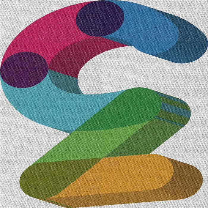 Sideview of Machine Washable Transitional Rosy-Finch Purple Rug, wshpat2114