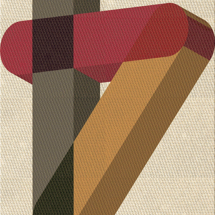 Patterned Dark Sienna Brown Rug, pat2115brn