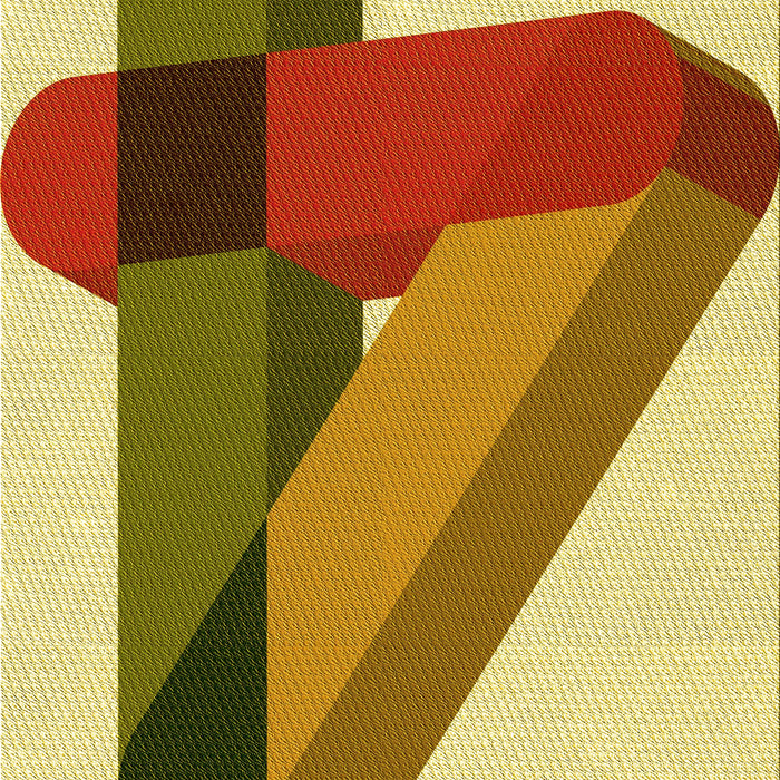 Patterned Mahogany Brown Rug, pat2115yw