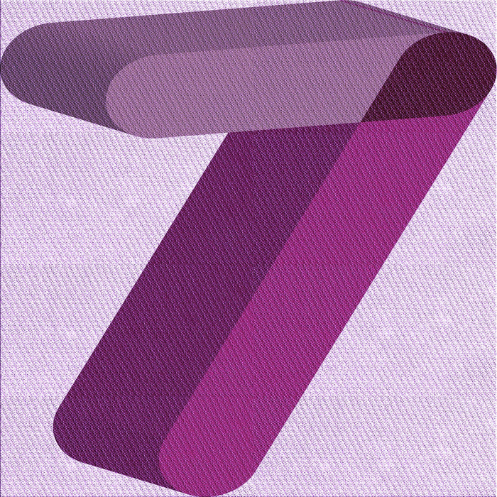 Round Patterned Medium Violet Red Pink Rug, pat2118pur