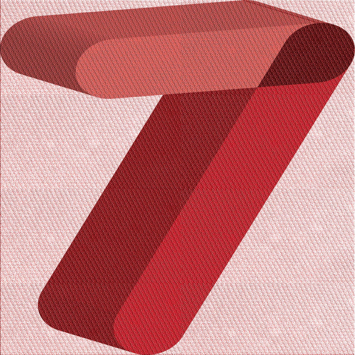 Round Patterned Pastel Pink Rug, pat2118rd