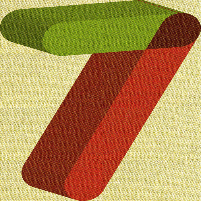 Round Patterned Mahogany Brown Rug, pat2118yw