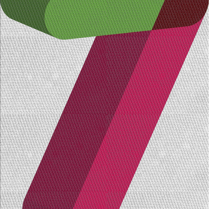 Machine Washable Transitional Bright Maroon Red Rug, wshpat2118