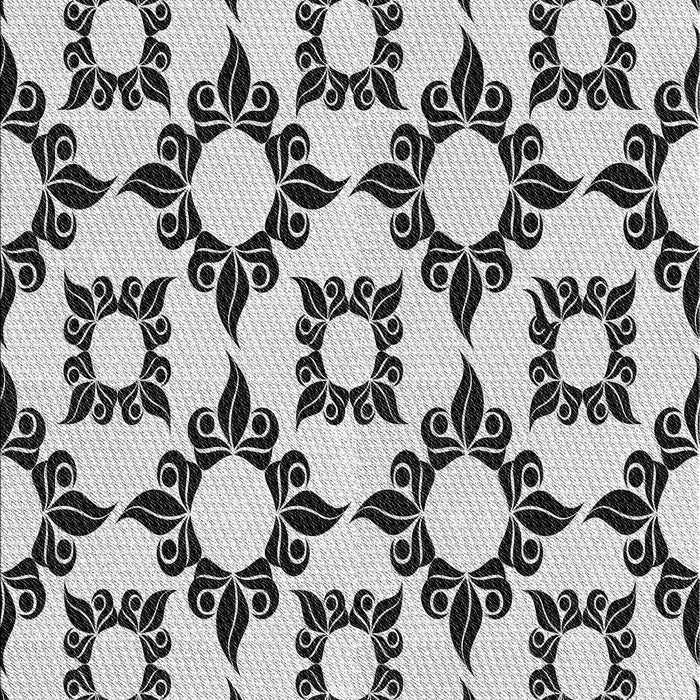 Machine Washable Transitional Platinum Gray Rug, wshpat212gry