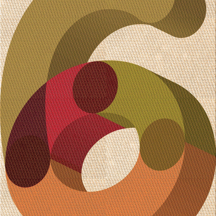 Machine Washable Transitional Yellow Orange Rug, wshpat2120org