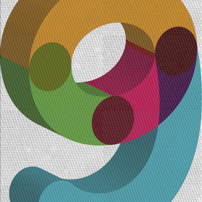 Patterned Reddish Brown Novelty Rug, pat2120