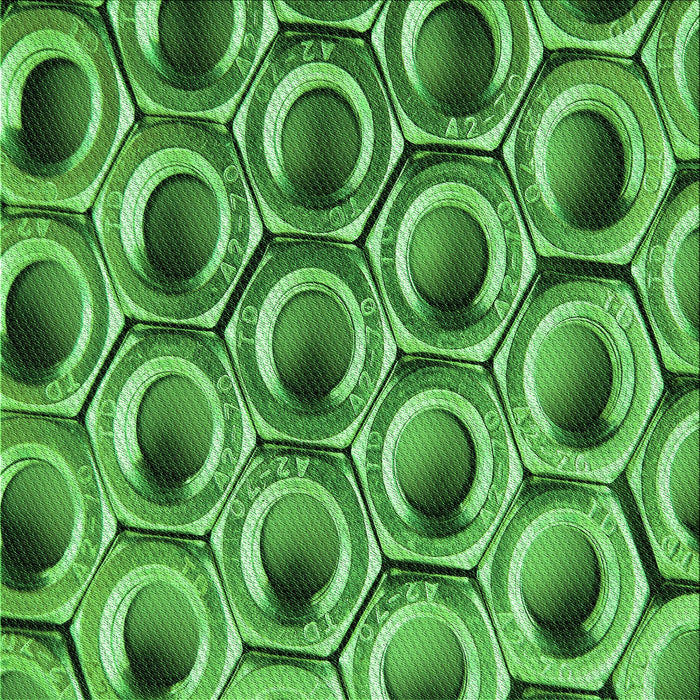 Round Machine Washable Transitional Green Rug, wshpat2121grn