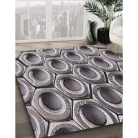 Patterned Purple Novelty Rug, pat2121