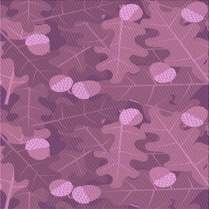 Round Patterned Dark Pink Rug, pat2122pur