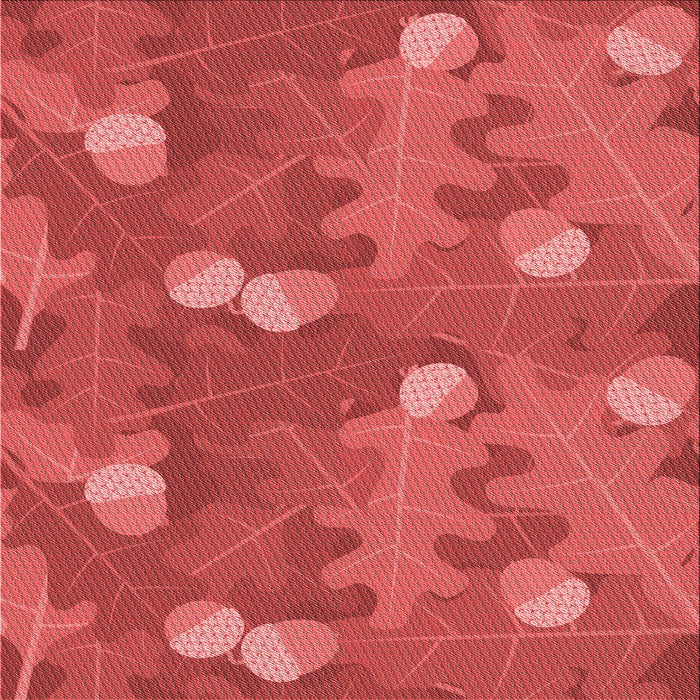 Round Patterned Red Rug, pat2122rd