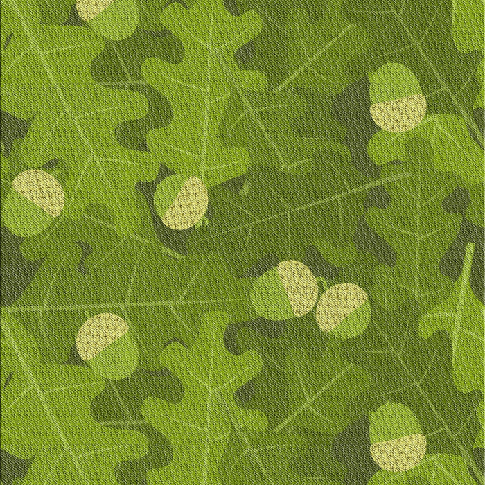 Patterned Pistachio Green Novelty Rug, pat2122