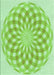 Patterned Green Rug, pat2123grn