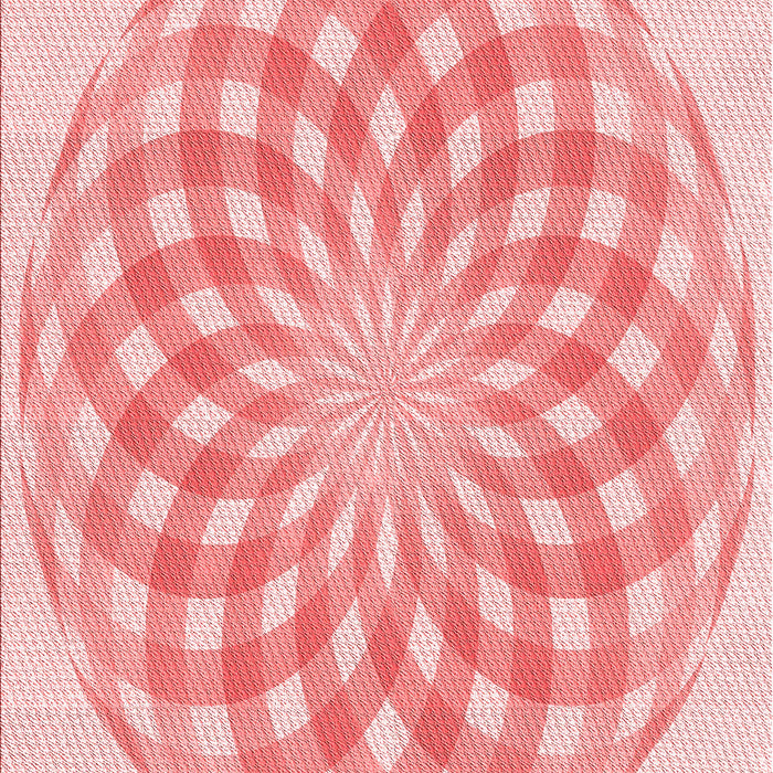 Patterned Red Rug, pat2123rd