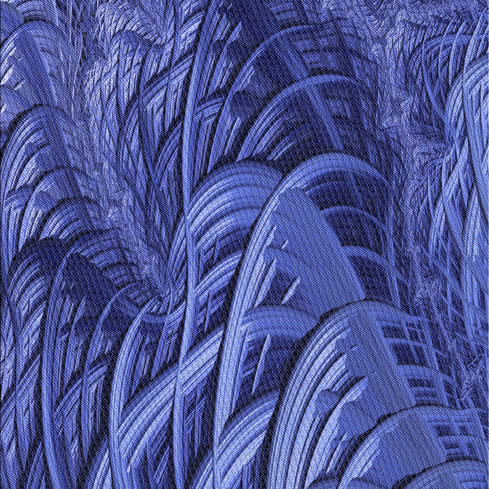 Machine Washable Transitional Light Slate Blue Rug, wshpat2124blu