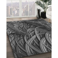 Patterned Gray Rug, pat2124gry