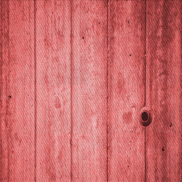 Round Patterned Red Rug, pat2125rd