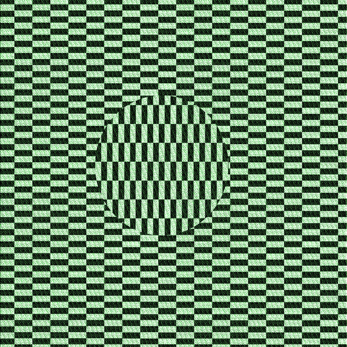 Patterned Light Green Rug, pat2126grn