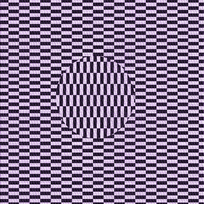 Machine Washable Transitional Dark Purple Rug, wshpat2126pur