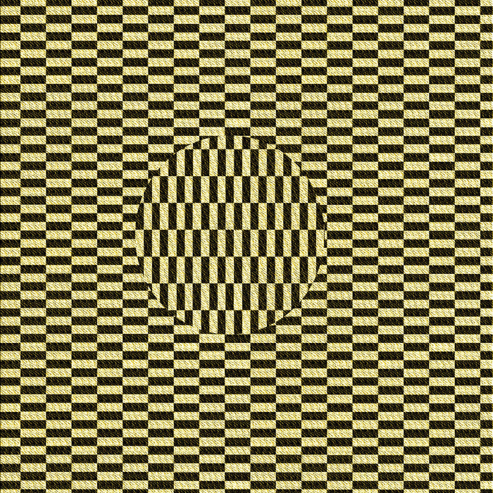 Patterned Midnight Gray Rug, pat2126yw