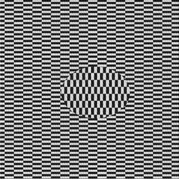 Square Patterned Light Gray Novelty Rug, pat2126