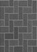 Patterned Gray Rug, pat2127gry