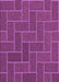 Patterned Dark Magenta Purple Rug, pat2127pur