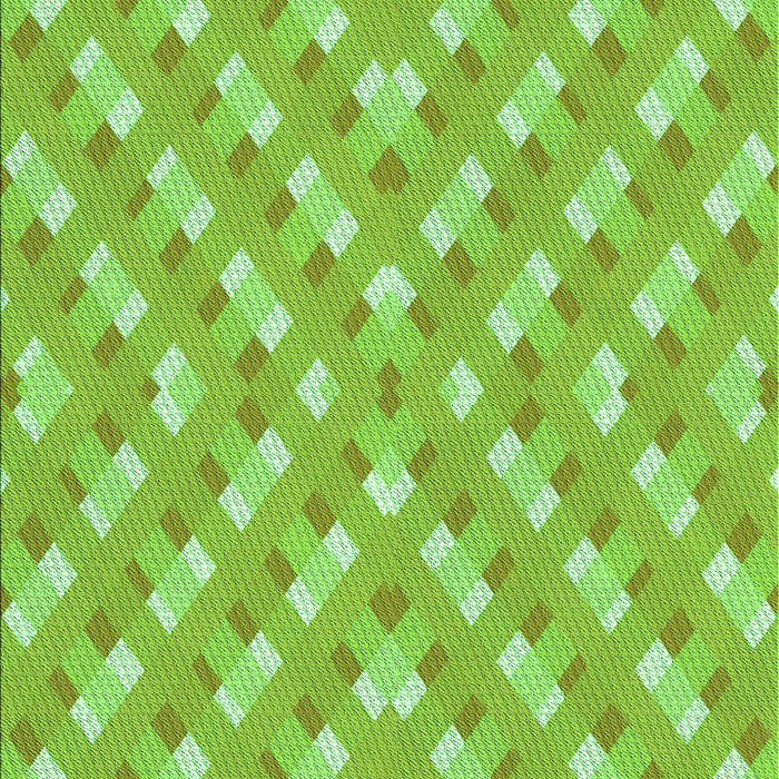 Patterned Green Rug, pat2128grn