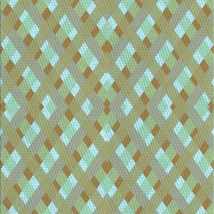 Patterned Light Green Rug, pat2128lblu