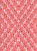 Machine Washable Transitional Light Coral Pink Rug, wshpat2128rd