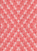 Patterned Light Coral Pink Rug, pat2128rd