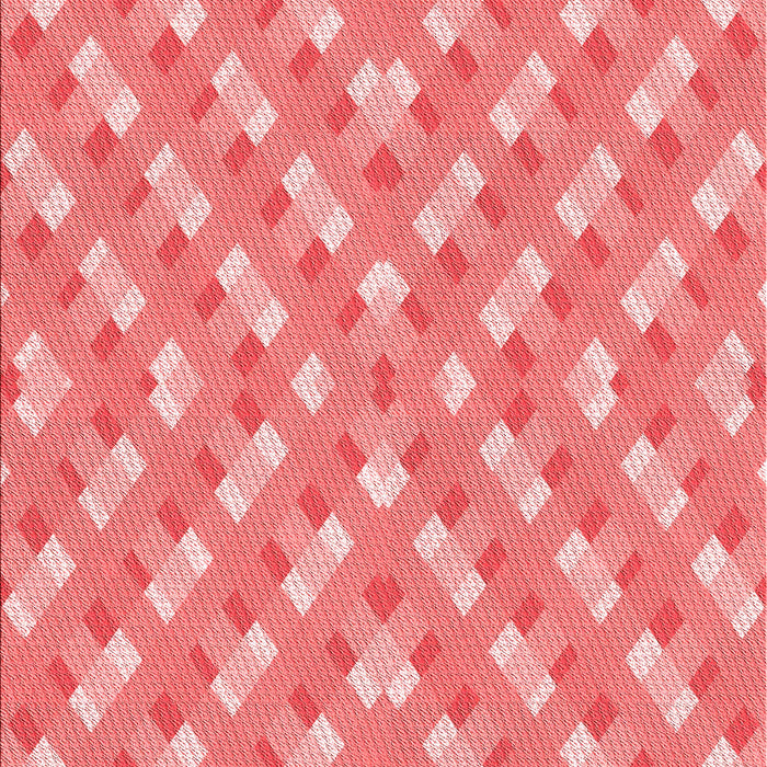 Patterned Light Coral Pink Rug, pat2128rd