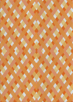 Patterned Chrome Gold Yellow Novelty Rug, pat2128
